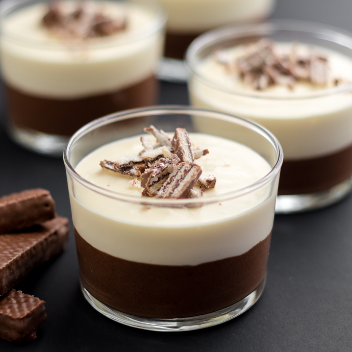 Black and White Chocolate Mousse Recipe